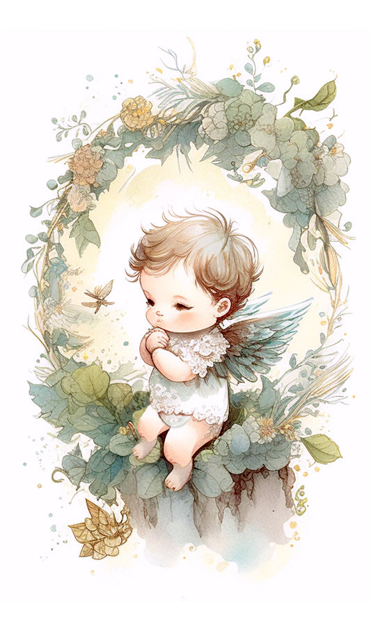 Prayerful Baby Angel