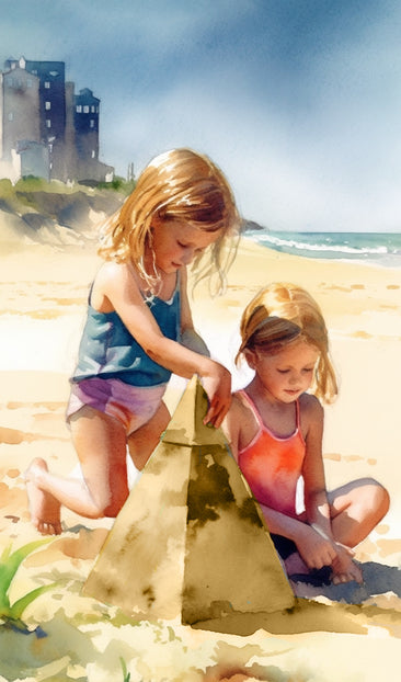 Girls at the Beach