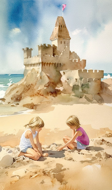Girls at the Beach