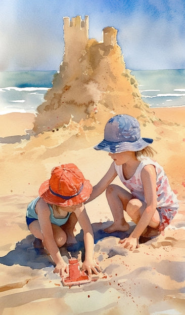 Girls at the Beach