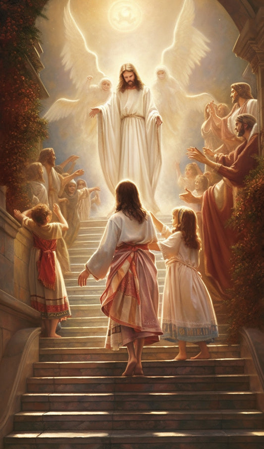 Heavenly Greeting by Jesus