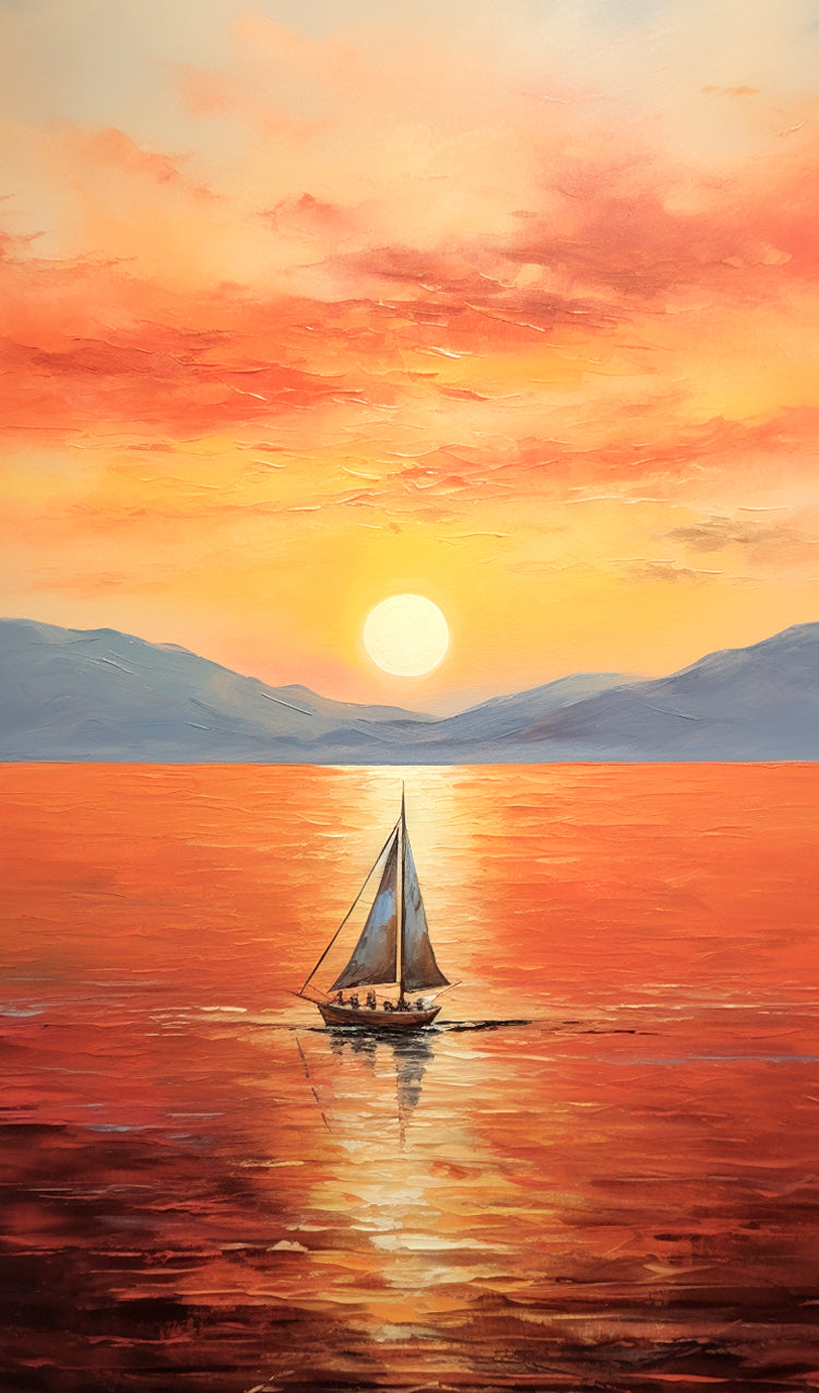 Sailboat at Sunset