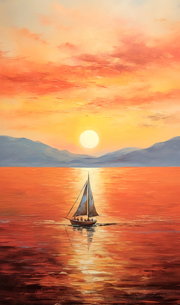 Sailboat at Sunset