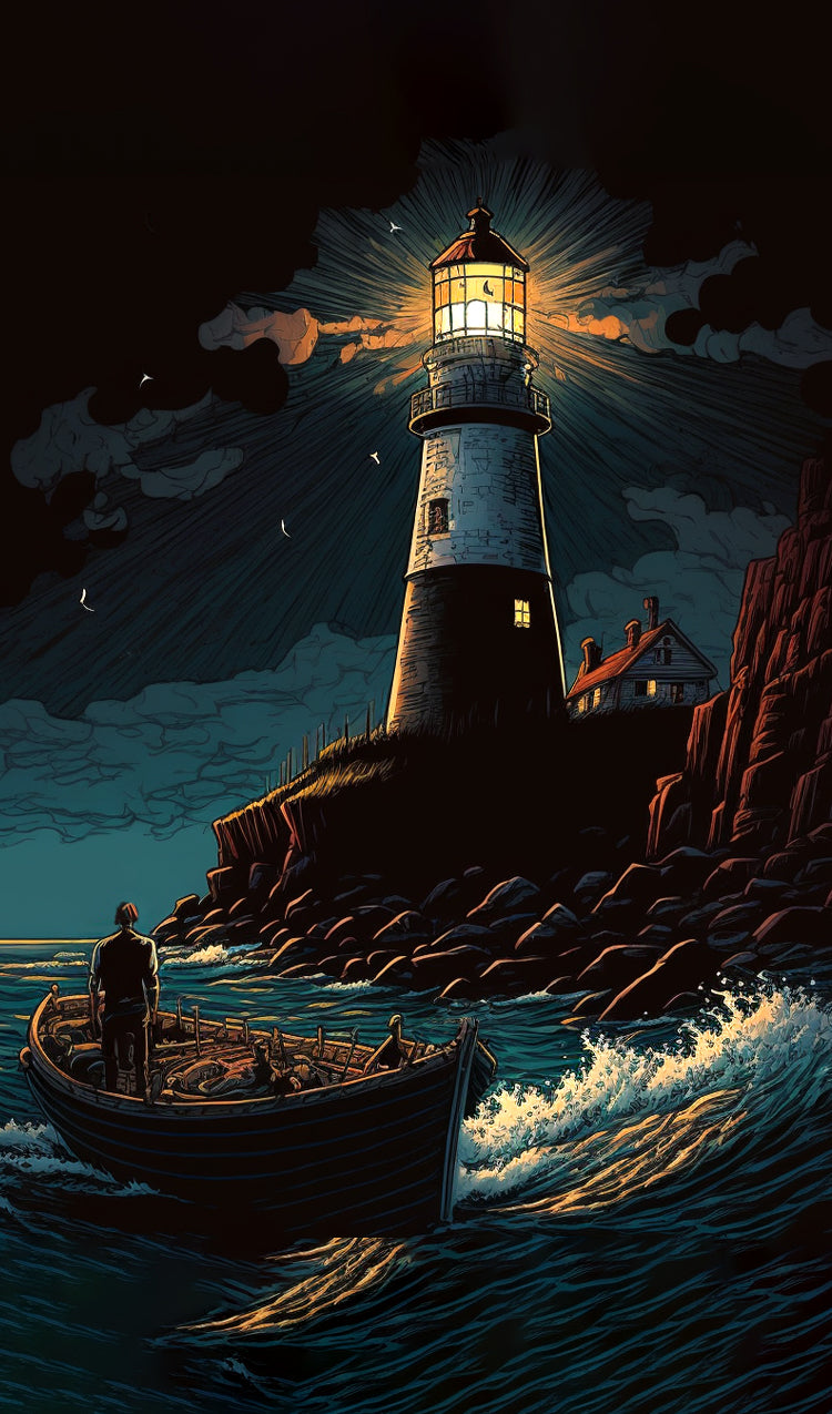 Lighthouse at Night