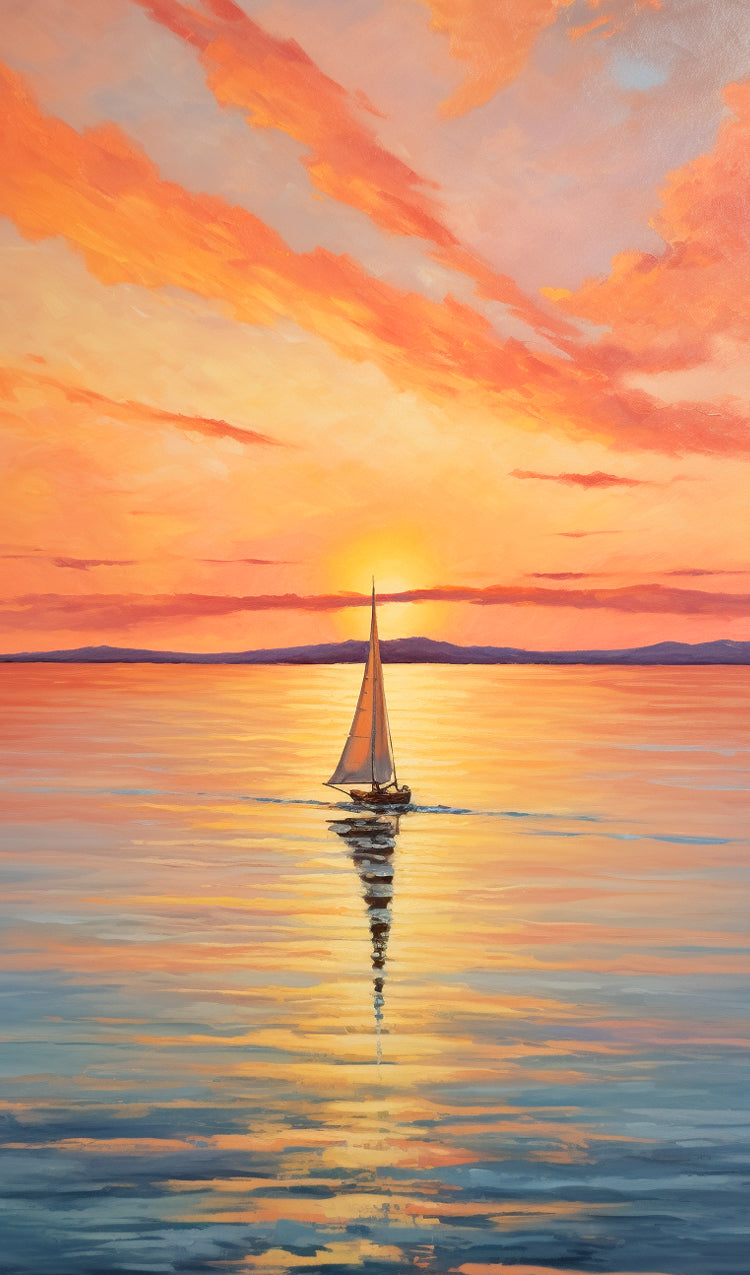 Sailboat at Sunset