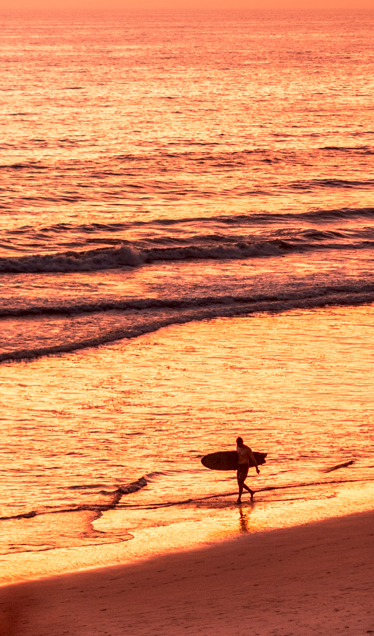 Surfer at Sunset