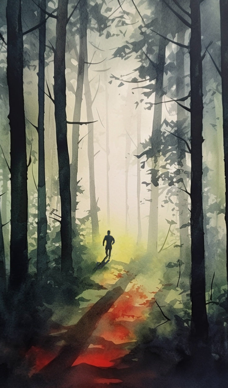 Hiking Though the Forest