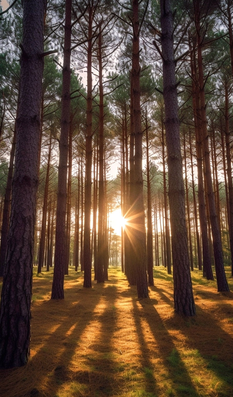 Pine Trees in the Forest