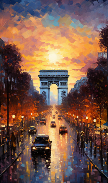 Arc de Triomphe, Paris, France