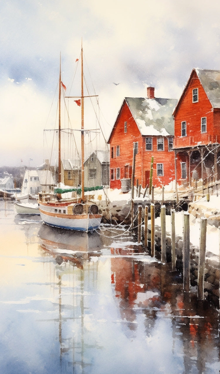 Sailboat in the Harbor
