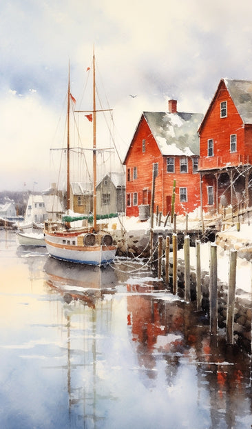 Sailboat in the Harbor