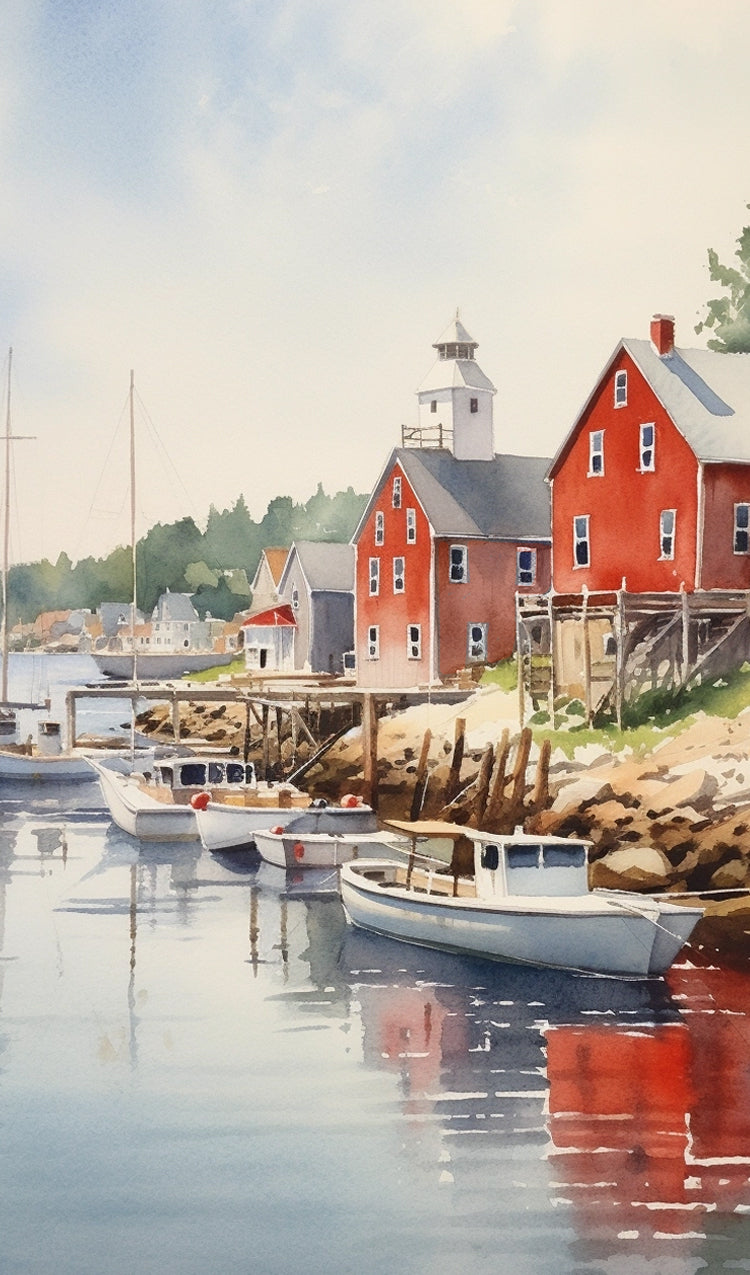 Boats in the Harbor