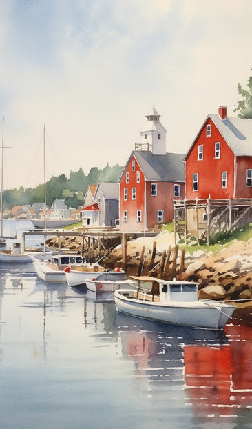 Boats in the Harbor