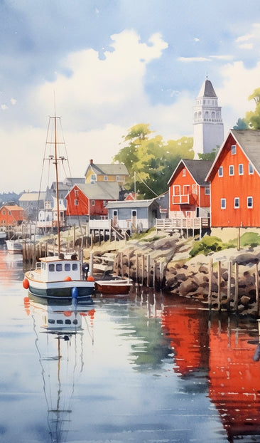 Boats in the Harbor