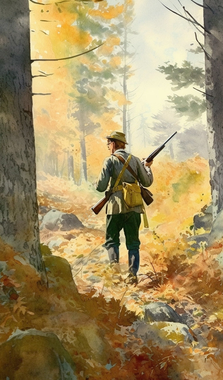 Hunting in the Woods