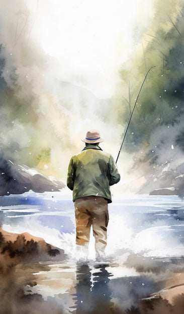 Fishing in a River