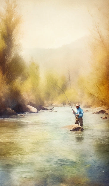 Fishing in a River