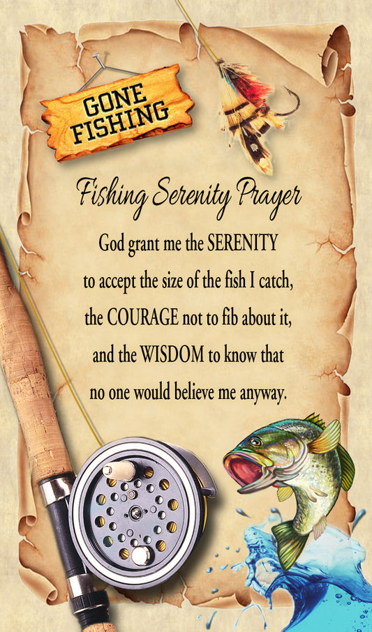 Fishing Serenity Prayer