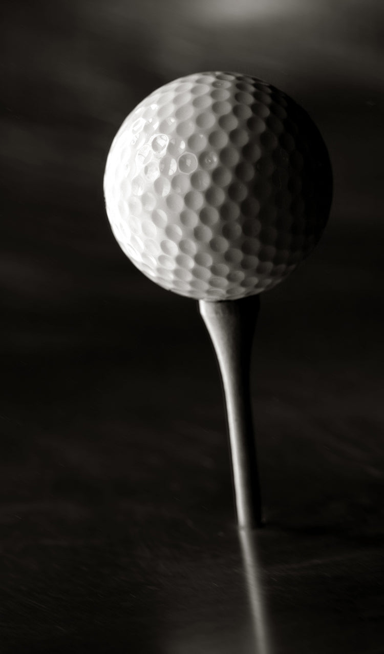 Golf Ball on Tee