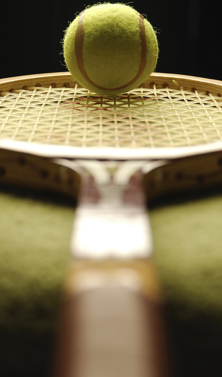 Tennis Racket and Ball