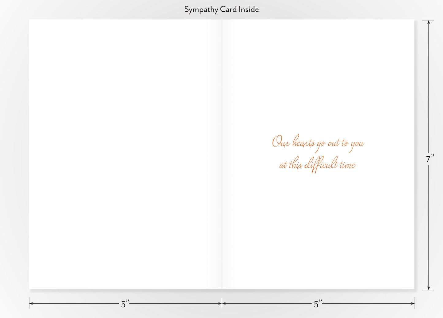 With Deepest Sympathy - Sympathy Card