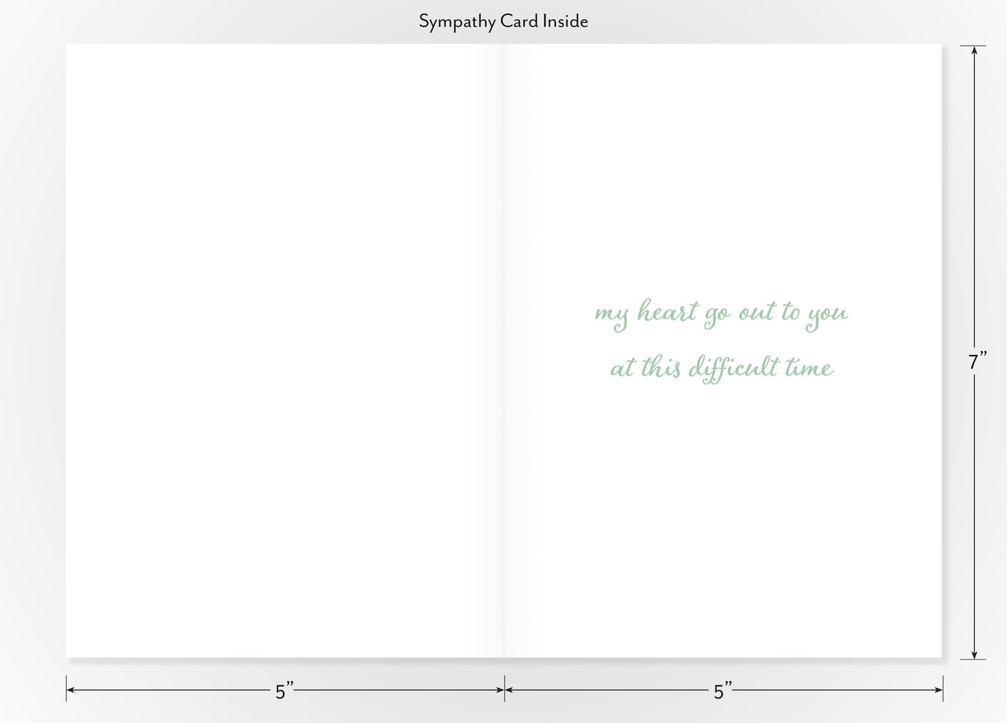 “Deepest Sympathy” - Sympathy Card