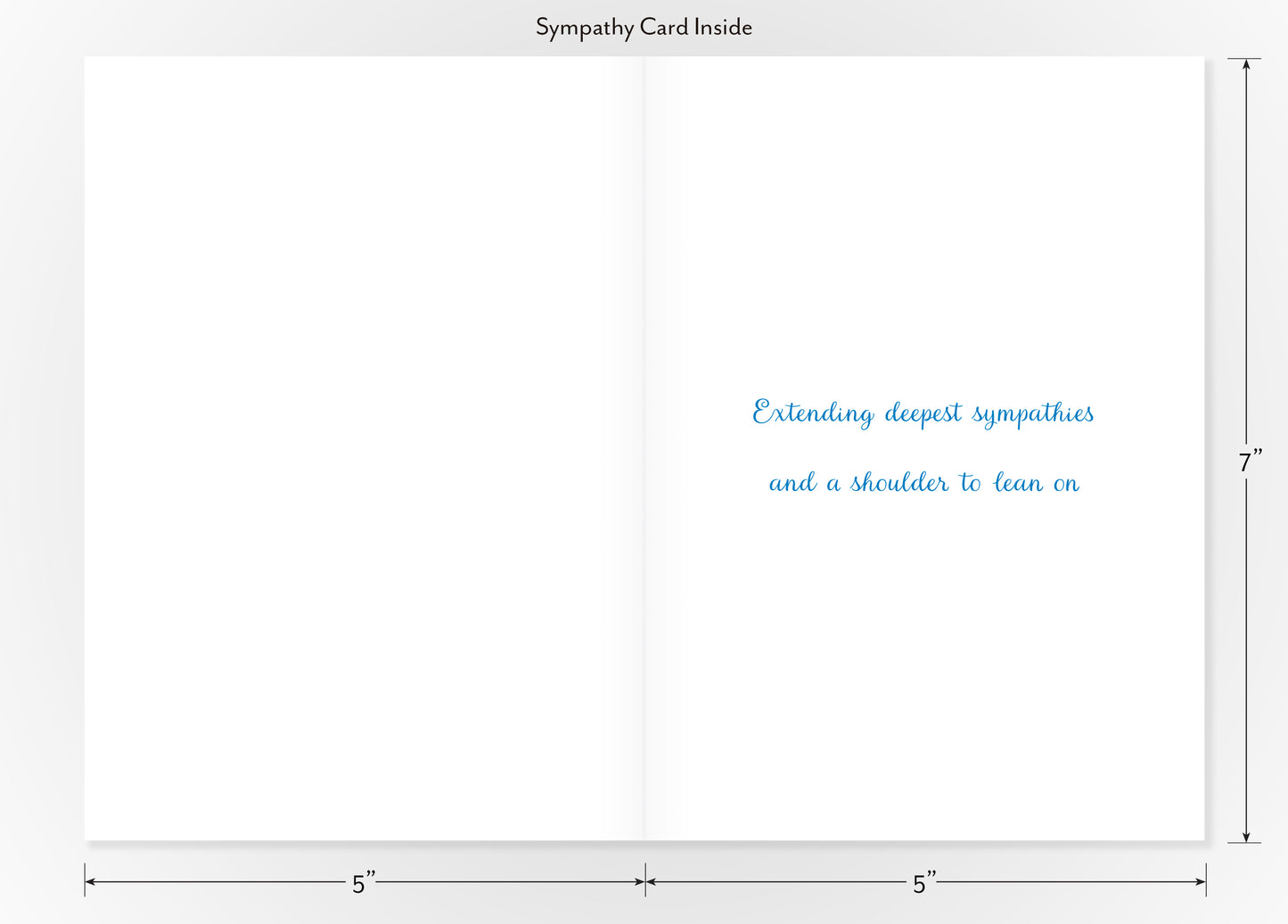 Beach Fishing - Sympathy Card