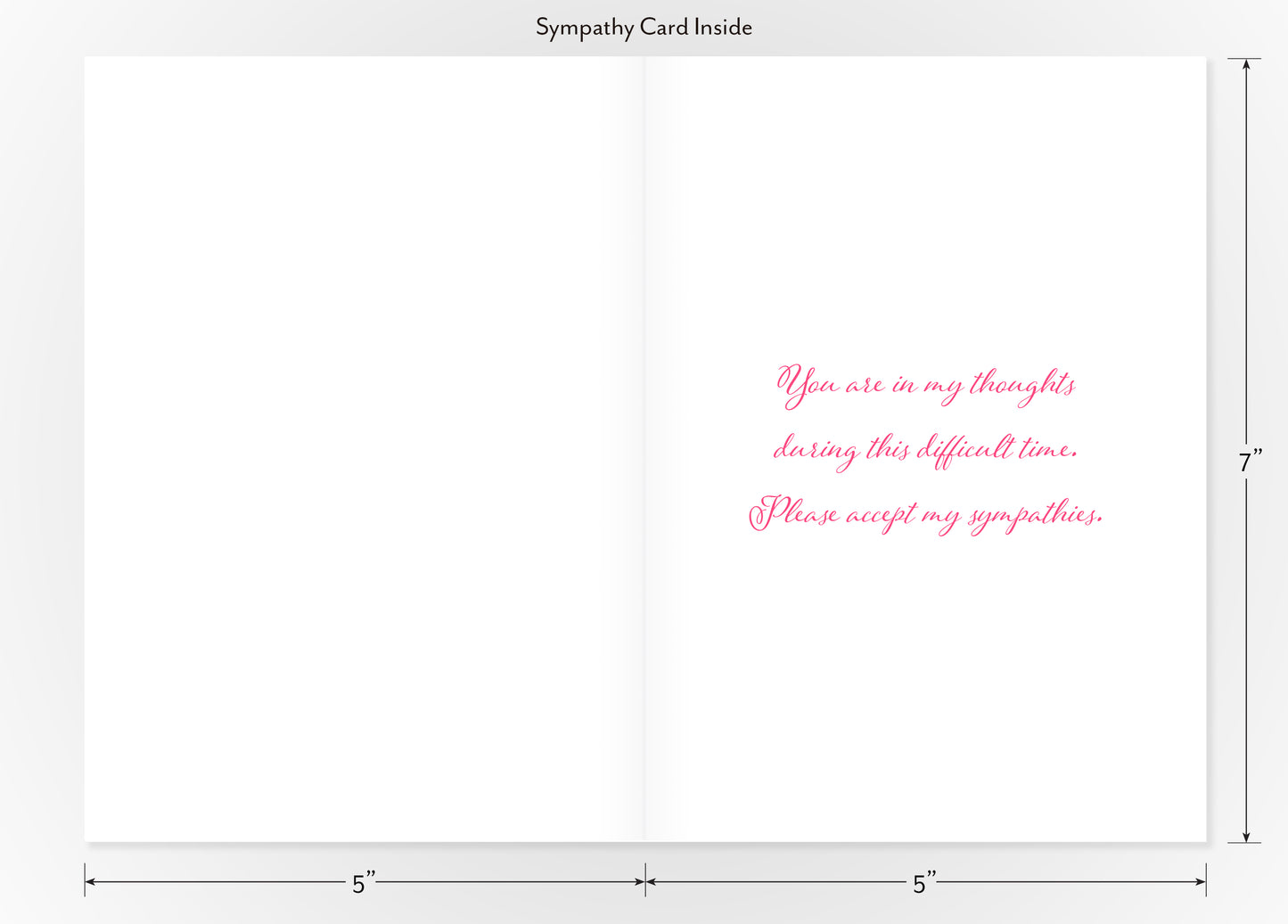 Strength and Hope Sympathy Card