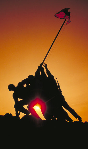 Raising the Flag on Iwo Jima