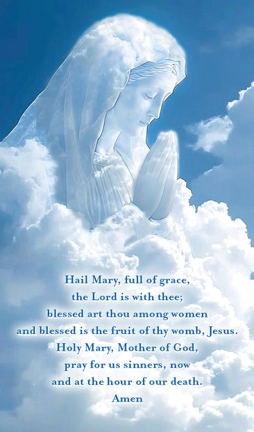 Hail Mary in the Clouds