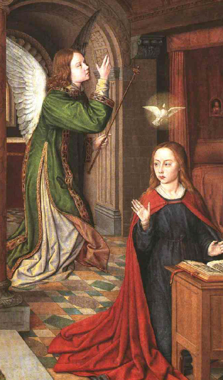 The Annunciation by Jean Hey