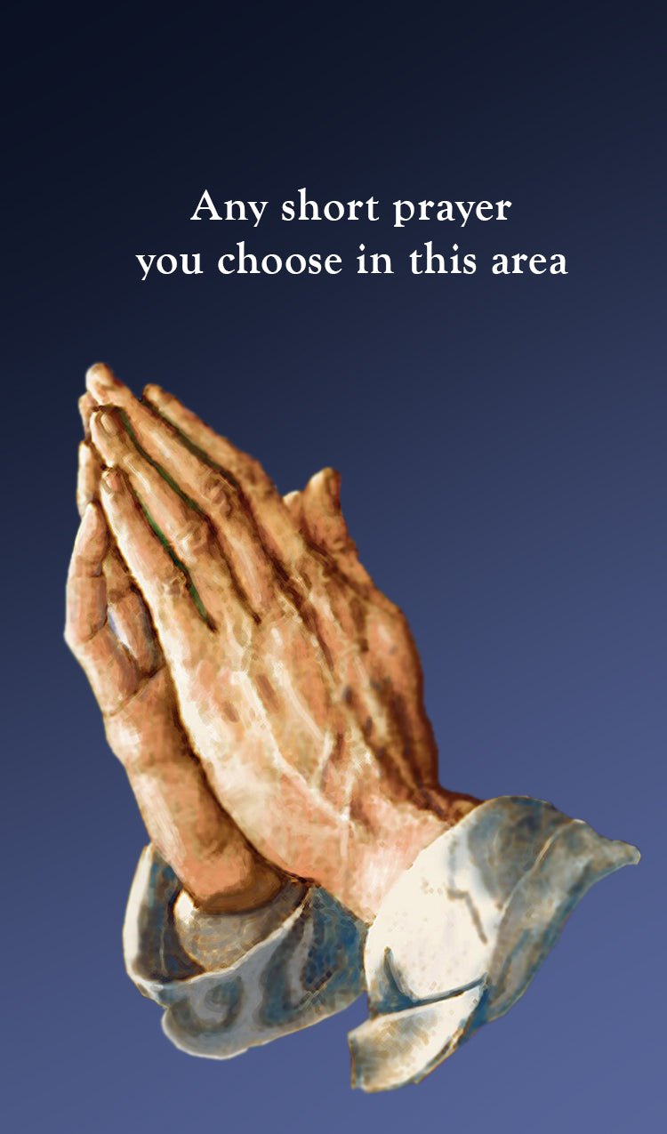 Praying Hands with Prayer Spot