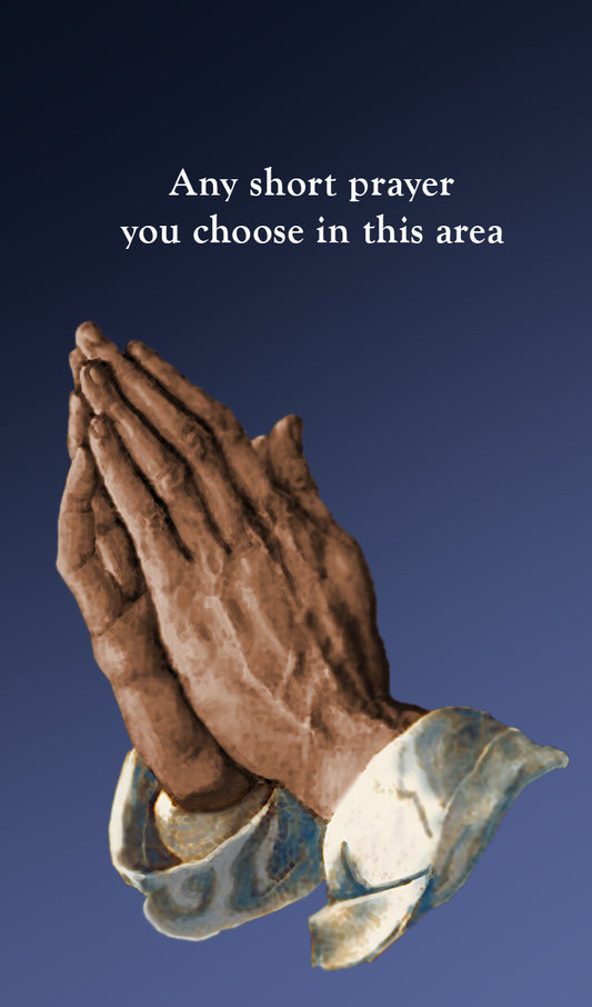 Praying Hands with Prayer Spot