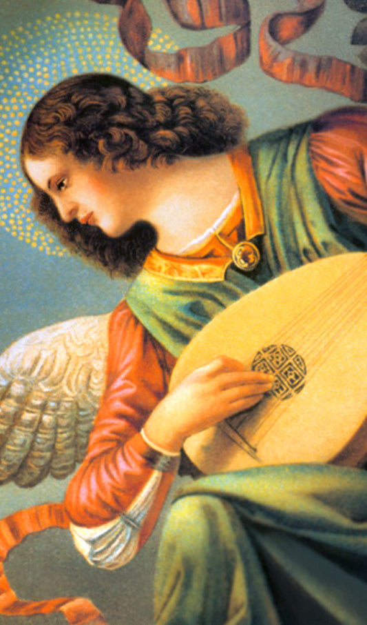 Angel Playing the Lute