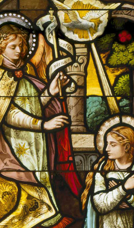 The Annunciation Stained Glass