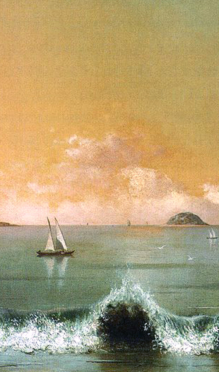 Sailboat from a Beach Painting