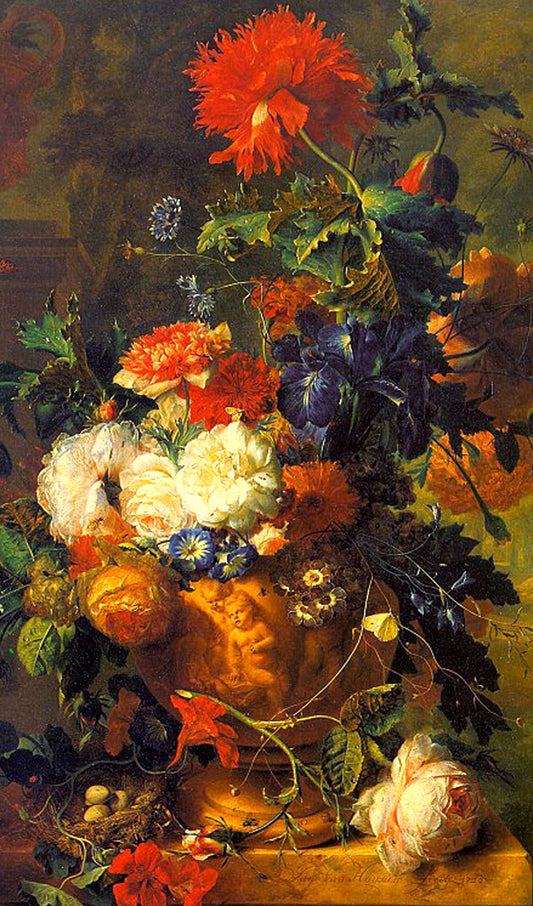Still Life of Flowers Painting