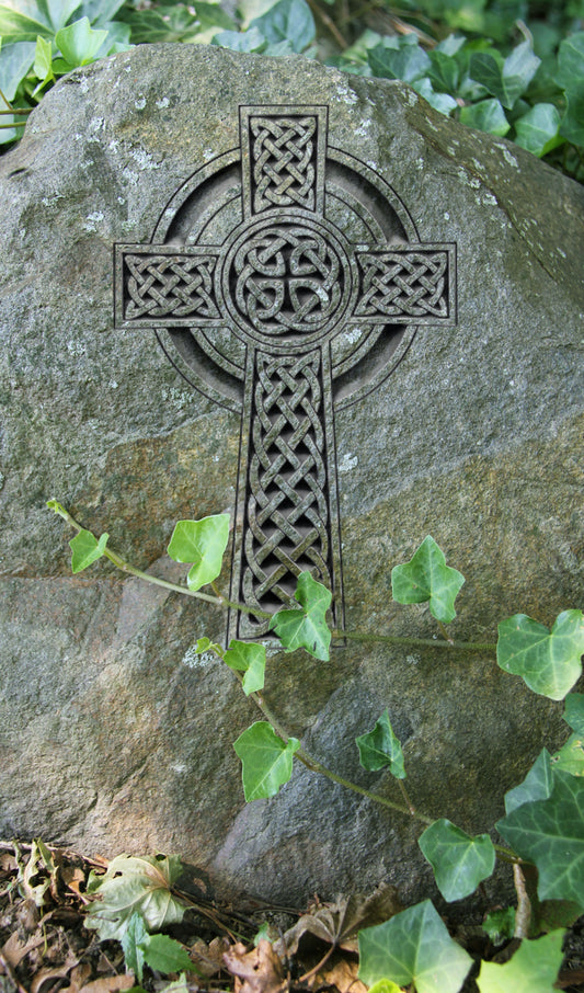 Celtic Cross on Rock