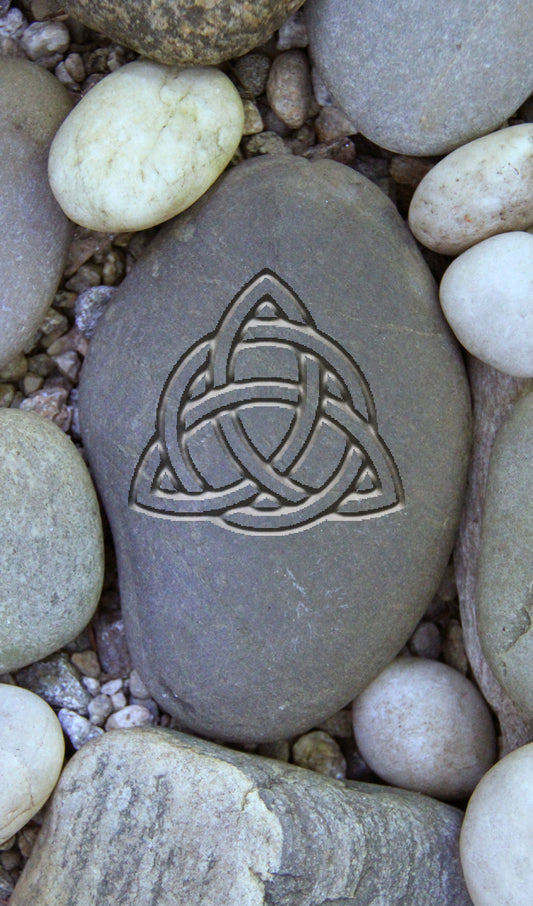 Celtic Trinity Knot Rock