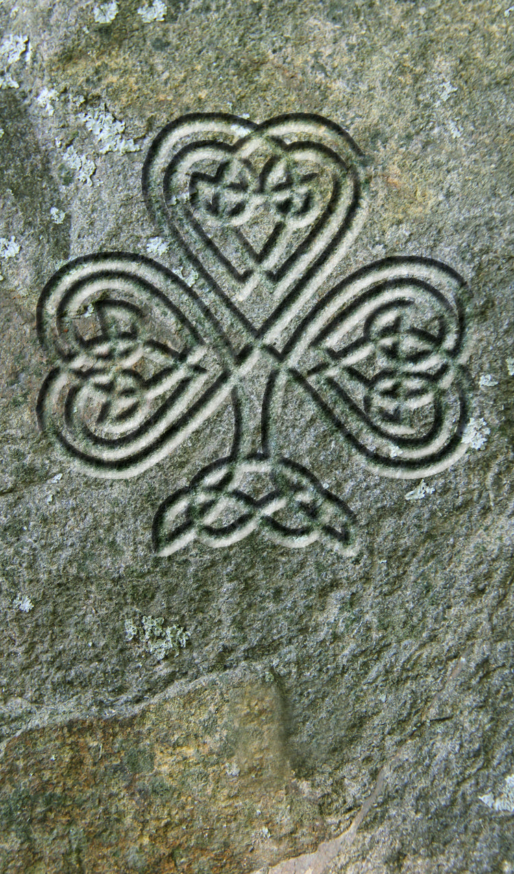 Celtic Shamrock Knot Rock