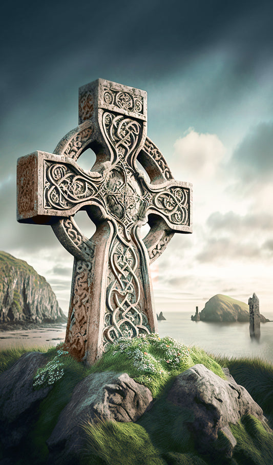 Celtic Cross of Stone