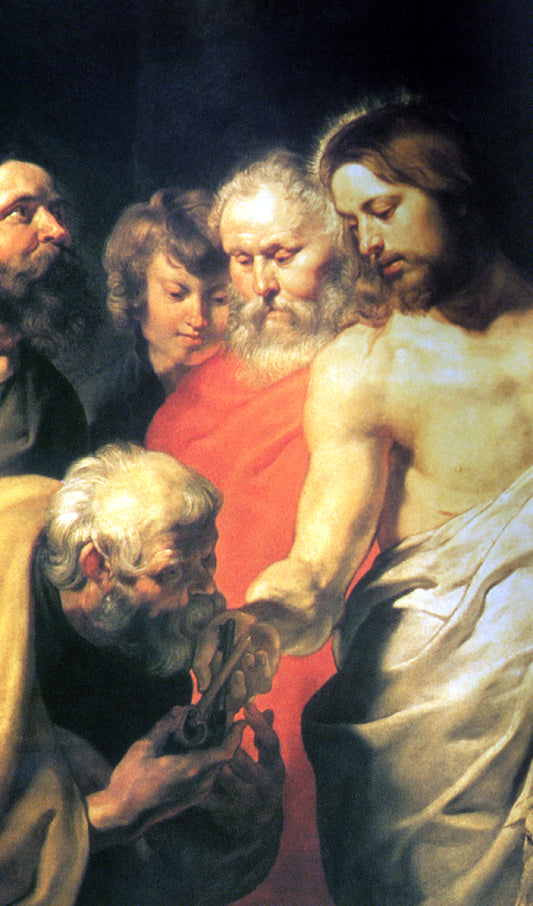 Jesus with St. Thomas