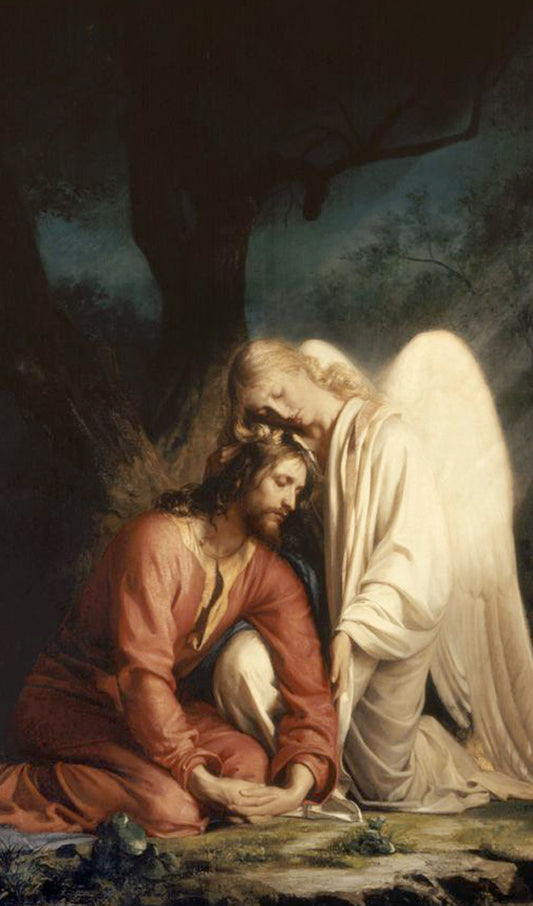 Jesus with Angel