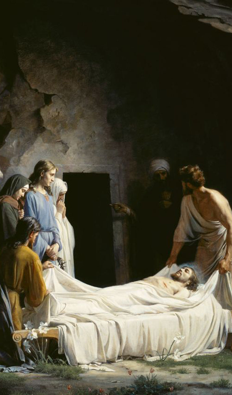 Jesus' Body put in Tomb
