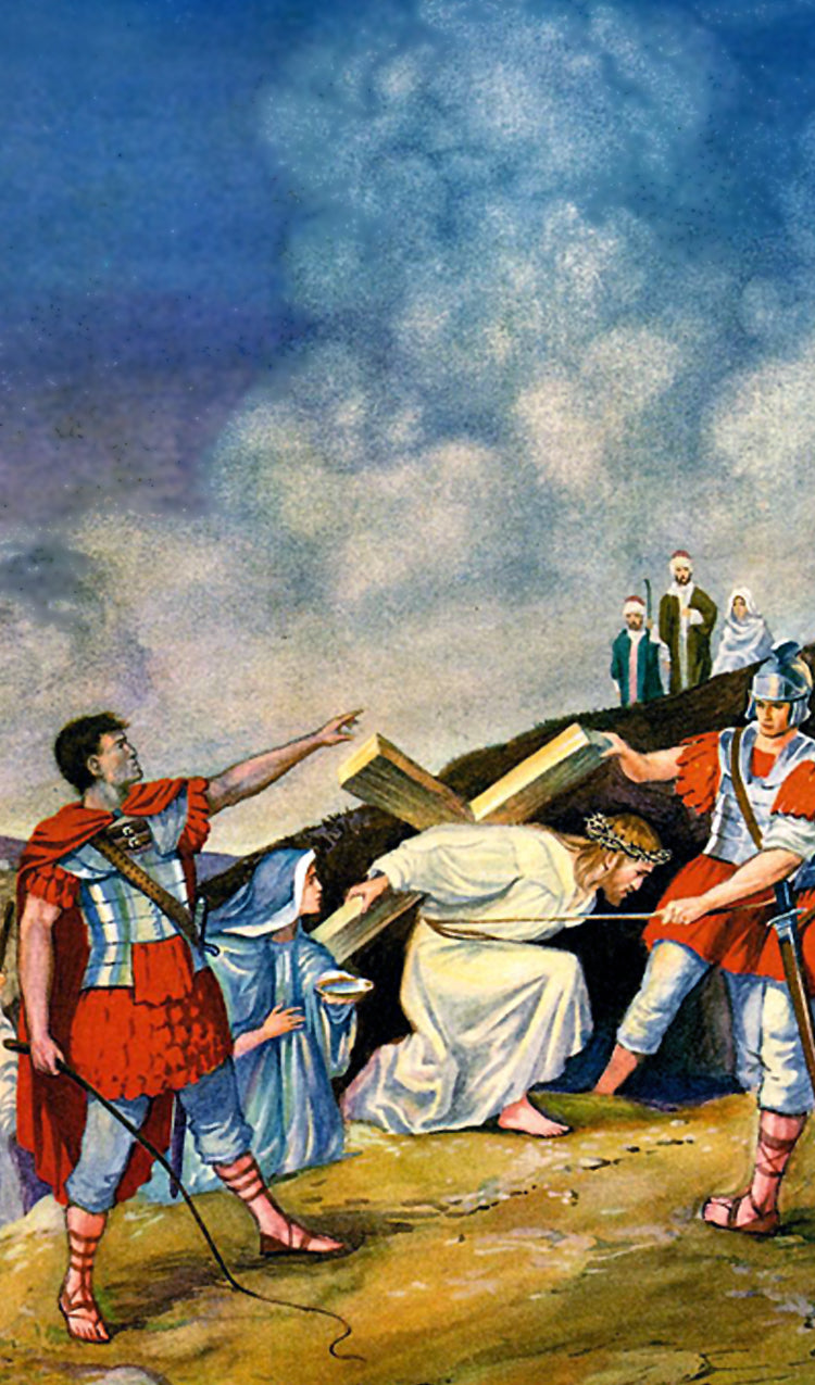 Jesus Carries the Cross