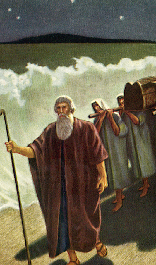 Moses leads the Exodus from the Egypt