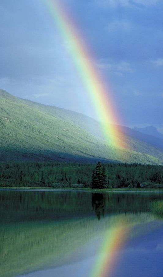 Rainbow over Lake