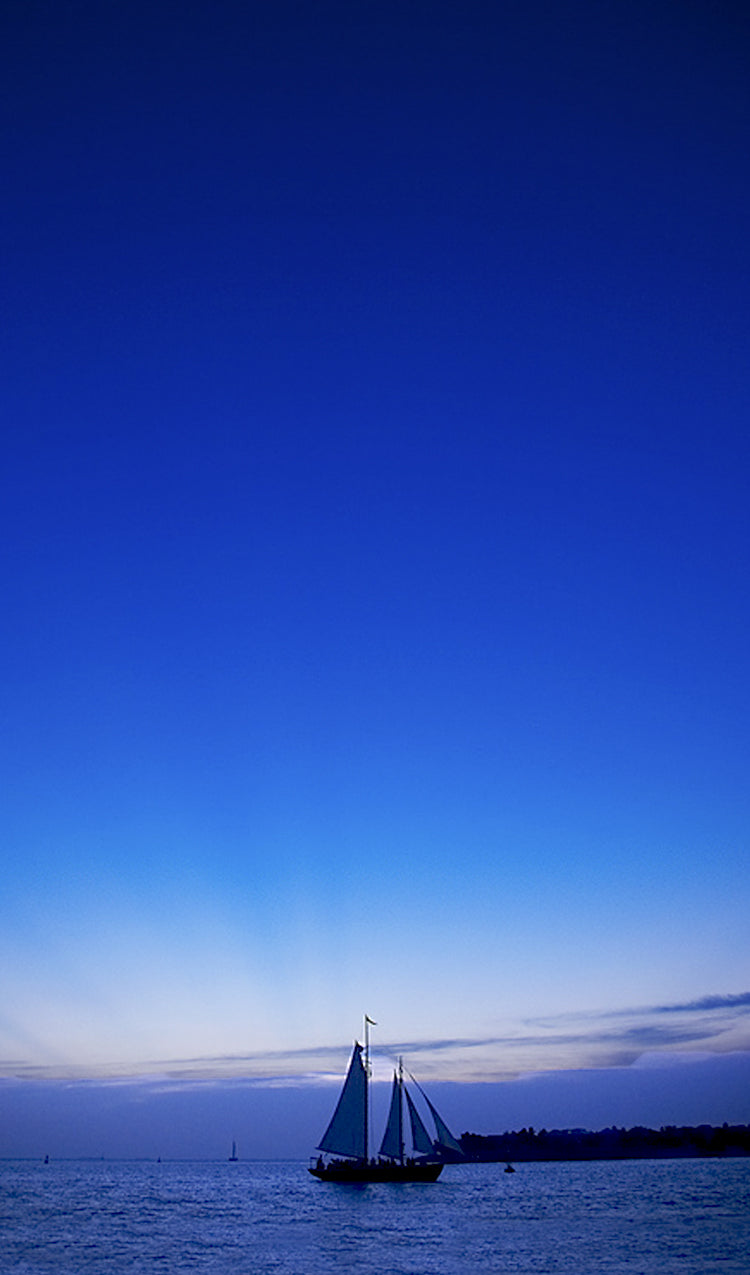 Sail Boat on the Ocean