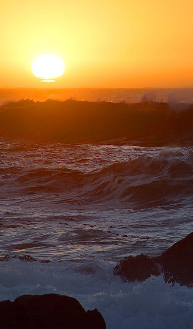 Sunset Waves