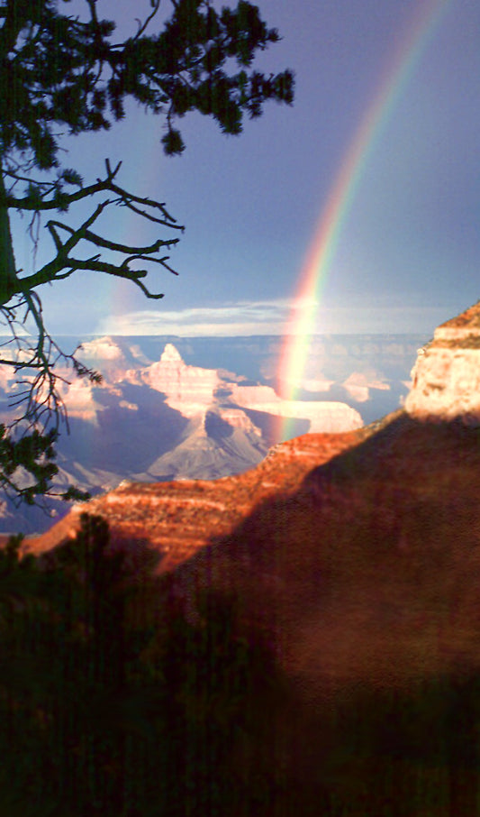 Rainbow Over the Grand Canyon